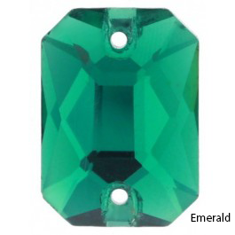 Sew Ons - Octagon Rectangle Shape