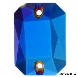 Sew Ons - Octagon Rectangle Shape