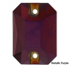 Sew Ons - Octagon Rectangle Shape