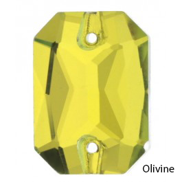 Sew Ons - Octagon Rectangle Shape