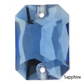 Sew Ons - Octagon Rectangle Shape