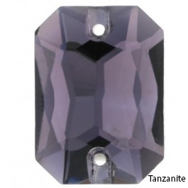 Sew Ons - Octagon Rectangle Shape