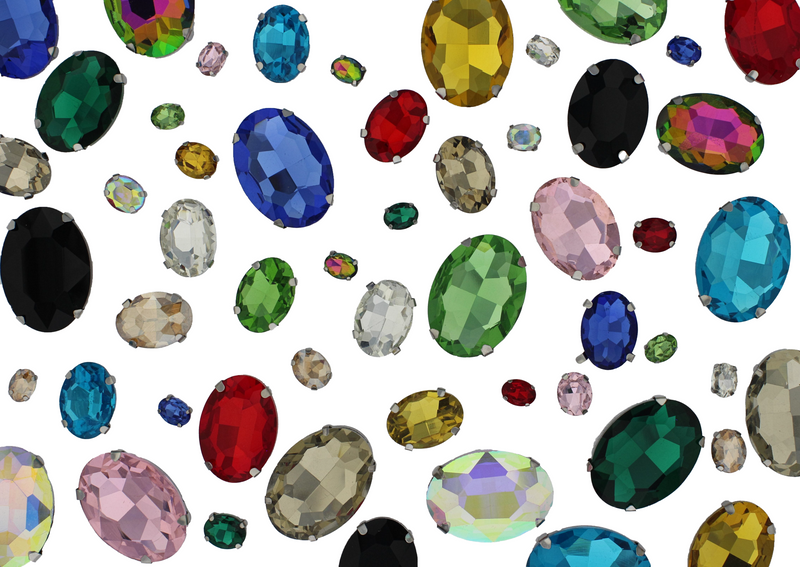 Mini Fancy Stone - Oval