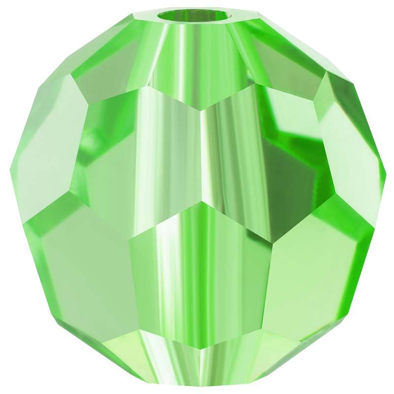 Preciosa Round Beads - Peridot