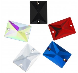 Sew Ons - Rectangle Shape