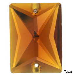 Sew Ons - Rectangle Shape