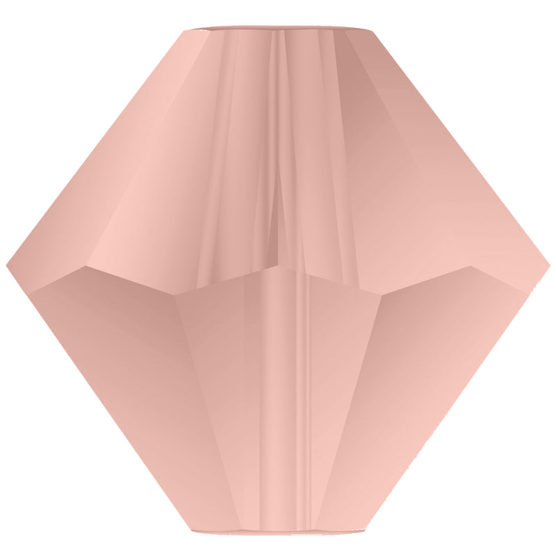 Preciosa Rondelle Beads - Rose Peach Matte