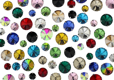 Mini Fancy Stone - Round