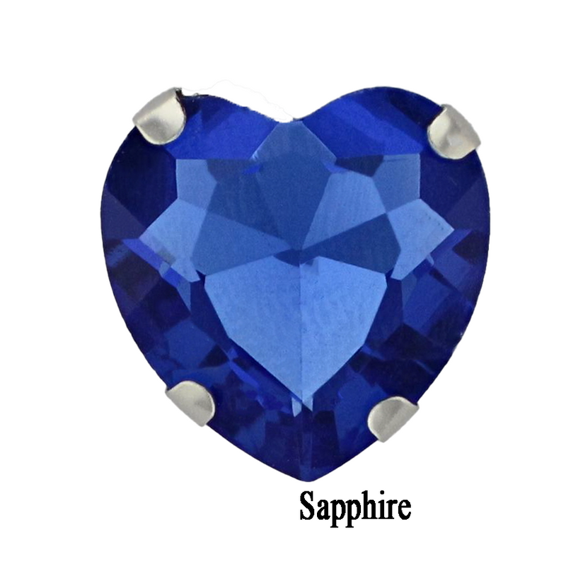 Mini Fancy Stone - Heart