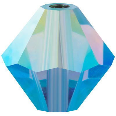 Preciosa Rondelle Beads - Sapphire AB 2x