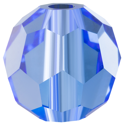Preciosa Round Beads - Sapphire