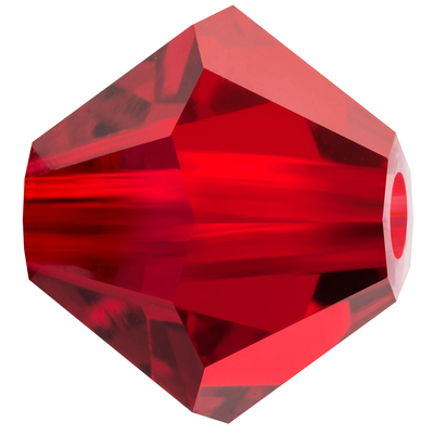 Preciosa Rondelle Beads - Siam