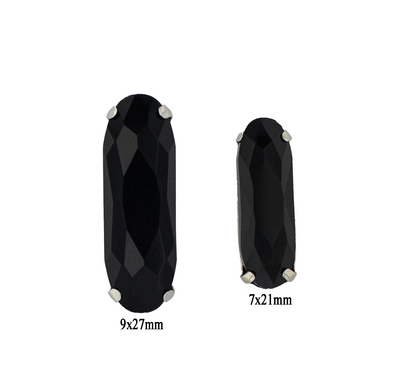 Mini Fancy Stone - Oval Baguette