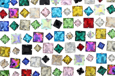 Mini Fancy Stone - Square