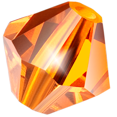 Preciosa Rondelle Beads - Sun