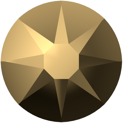 Swarovski 2088 - CRYSTAL AURUM F