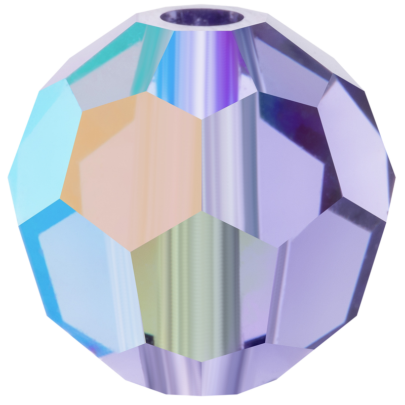 Preciosa Round Beads - Tanzanite AB