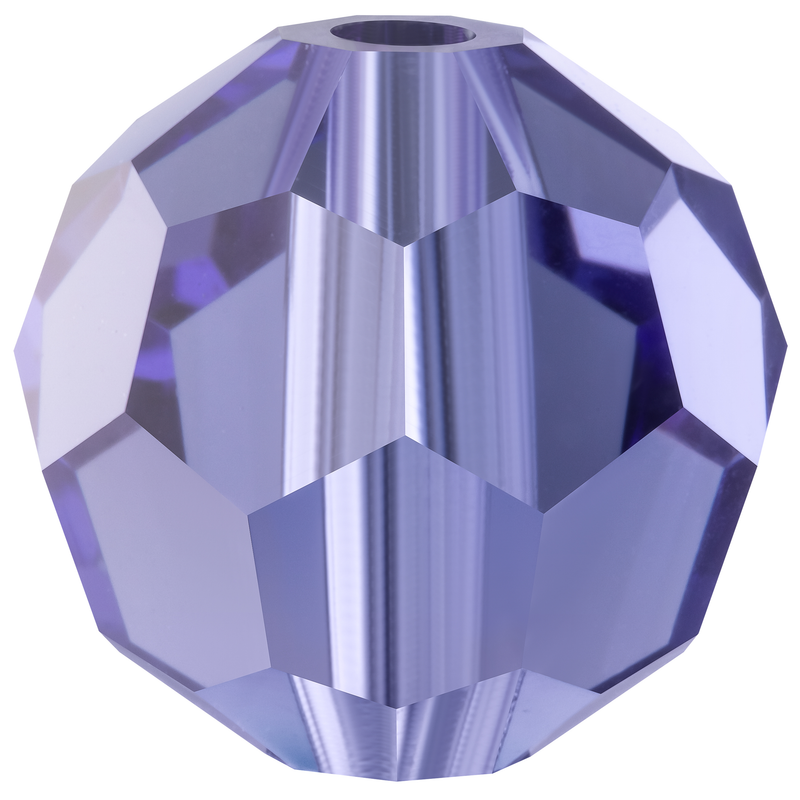 Preciosa Round Beads - Tanzanite