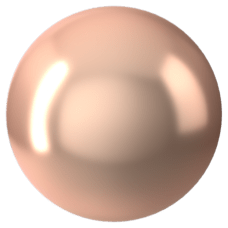 Swarovski Crystal Rose Gold Pearl 5817