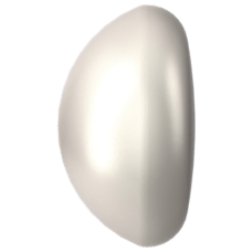 Swarovski Crystal Irid DV Grey Pearl 5817