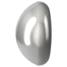 Swarovski Crystal Light Grey Pearl 5817