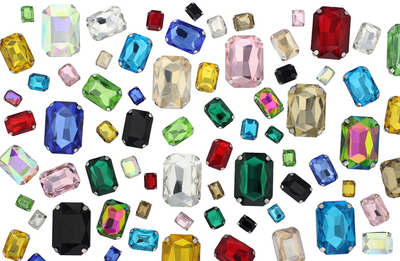 Mini Fancy Stone - Rectangle