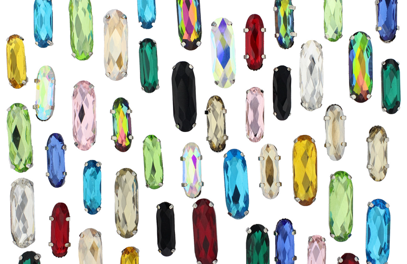 Mini Fancy Stone - Oval Baguette