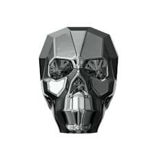 Swarovski Crystal Silver Night 2x 5750