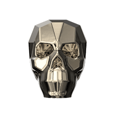 Swarovski  Crystal MetallicLightGold 2x 5750